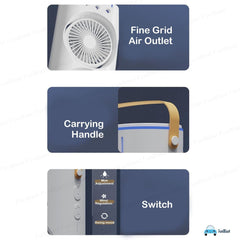 Double Ended Spray Fan AC Mini AC For Room Cooling | Mini Cooler Air Cooler Portable Air Conditioners For Home Office Artic Cooler 3 In 1 Conditioner Mini Air Cooler Mini Cooler Air GenzVybs